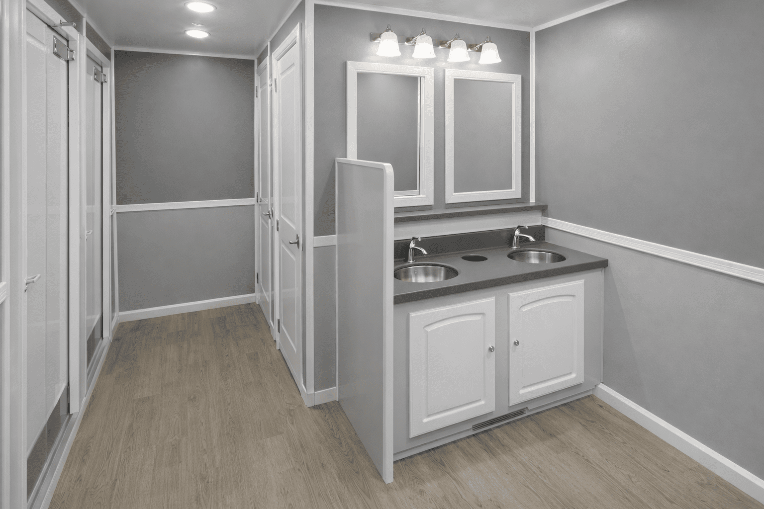 Restroom Trailer Sinks