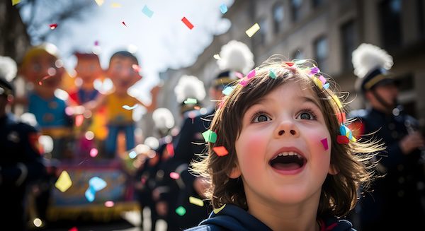 boy at parade